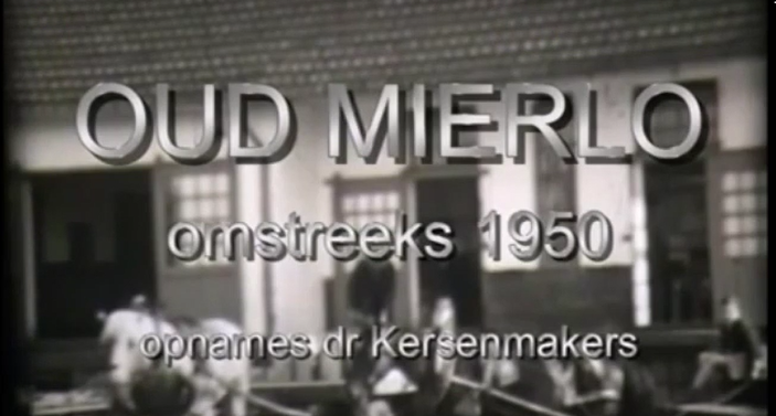 Filmmateriaal van Dr. Kerssemakers: Mierlonaren in de jaren vijftig.