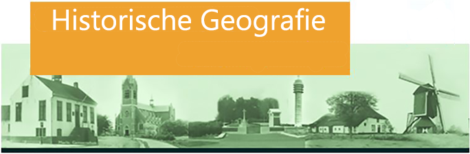 Historische geografie, een kaart met daaraan gekoppeld van belang zijnde informatie uit de tijd.